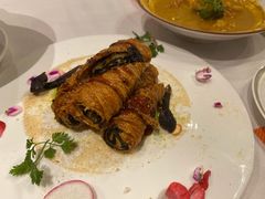 捞汁紫豆卷-若蘭慈·无国界素食料理(欢乐海岸店)