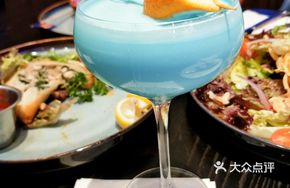 Blue Green Coconut Salad