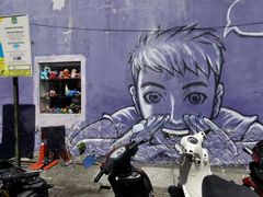 -槟城街头艺术街区