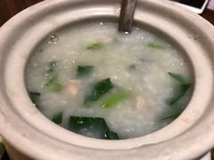 青菜瘦肉粥-梁记粥铺(开元地中海店)
