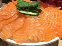 三文鱼刺身-万岁寿司(芳村店)