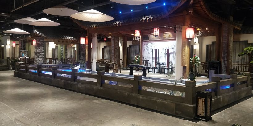 绍兴高大上的餐厅–––姜家大院