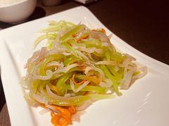 葱油双脆拌虫草花-蟹榭·莳鲜(虹桥高岛屋店)