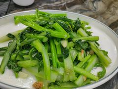 猪油渣炒白菜苔-美极鲜食坊(宝安南路店)
