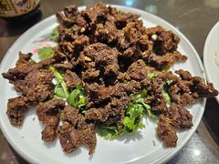 孜然羊肉-福荣居褡裢火烧京味家常菜(西四店)