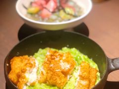 龙利鱼青豆烩饭-鹿萤季·营地小馆(皇后公园店)