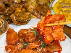 -东来菜馆•手抓海鲜家常菜•海鲜锅贴(鸽子窝店)