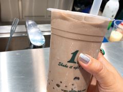 乌龙拿铁加冰激凌-1点点(大华第一坊店)