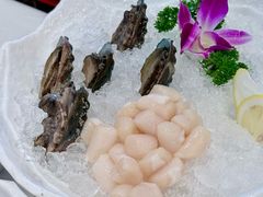 鲍鱼仔拼扇贝丁-纯味斑鱼府(中海环宇荟店)