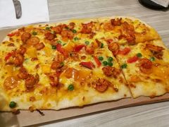 咸蛋黄小龙虾薄底披萨-必胜客(长瀛商业广场店)