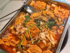 新鲜鱼籽鱼泡锅-聚味罗记大排檔·鲜鱼杂·甲鱼煲•龙虾馆(科学馆店)