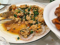 蒜蓉粉丝蒸扇贝-良友·海鲜青岛菜·海肠捞饭(五四广场店)