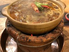 花椒肥肠鸡煲-十六蒲(桂林路店)