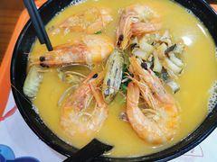 对虾海鲜面-台州老六海鲜面馆(上南总店)