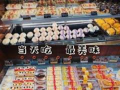 面包甜点陈列柜-丁香西饼屋(桂林路店)
