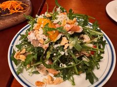 芝麻菜沙拉配风干火腿-羽深肉铺 Steak & Wine
