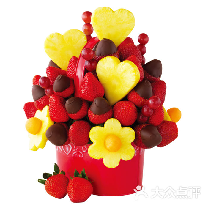 因果儿水果鲜花礼品-水果花束——浓情莓恋图片-牡丹江购物-大众点评