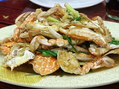 姜葱炒蟹-贞姨美食·老字号海鲜大排档
