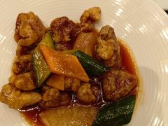 杏鲍菇炒肉片-皇冠假日酒店-御皇轩中餐厅