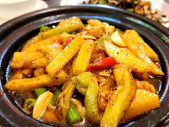 土豆茄子煲-土桥手掌鸡·26年灌县老味道(都江堰店)