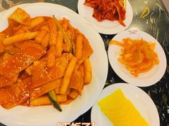 鱼饼炒年糕-桃园中华料理炸酱面(燕儿岛路店)