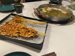 -長壹旋转烤吧 农家鸡火锅