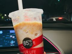 绿豆牛乳冰沙-85度C(南京龙江店)