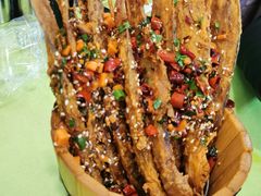 木桶鱼串-大眼锅贴水饺(河东店)