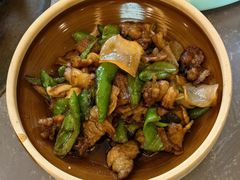 辣椒炒肉-独一道·邵伯龙虾土菜馆·烧烤(雨花西路店)