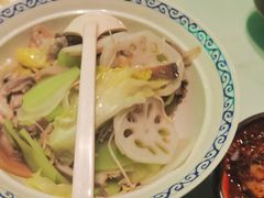 牛蛙+素菜-耍盆友·重庆江湖菜(百子湾店)