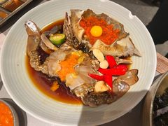 -草家酱蟹炭火烤肉店(珲春南路一店)