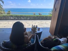 -日落吧·海景咖啡厅·餐酒吧·鸡尾酒·下午茶·乐队表演·浪漫夕阳·三亚文华东方酒店