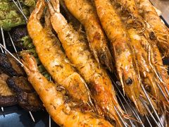 烤虾-宝记烧烤·碳锅羊肉·羊蝎子火锅·夜食社(文体路创始店)