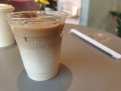 黑砖拿铁-dotcom coffee古点咖啡(致真大厦店)