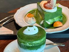 冷萃抹茶维也纳-luutosa  cafe & tea 鹿兔山