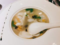 麻酱酸辣乌鱼蛋汤-梧桐