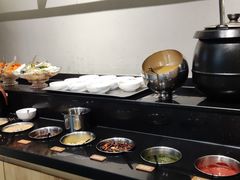 自助调料区-珺小七铜锅涮肉(桃园路店)