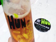 手捣菠萝岩红-混果汁(喜荟城店)