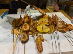 -龚海宝· 烧烤· 羊肉原切挂糊更好吃(庄市店)