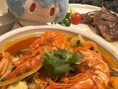 葡式海鲜烩饭-玫瑰园西餐厅(新华大厦店)