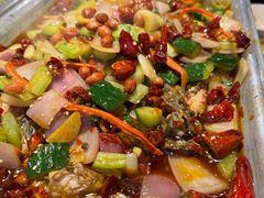 香辣味的黔鱼-滋味烤鱼(祥和里店)