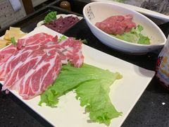 手切鲜羊肉-宽板凳老灶火锅(南礼士路店)