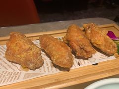 蛋黄鸡翅-新白鹿餐厅(金鹰新街口店)