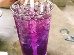 -蝶豆花蓝面条