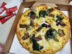 超值奶油菠菜牛菲力披萨-必胜客(广渠路店)