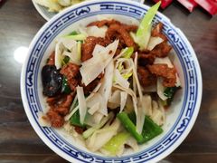 莲菜炒肉煮馍-老西安韩记三鲜煮馍(四府街店)