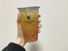 桃子乌龙茶-茶百道(招商花园城店)