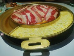 芝士锅底-猪啊牛呀羊啊铜盘烤肉(正大广场店)