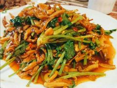 微山湖炒河蚌-微山岛春天里酒家