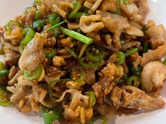 猪油渣炒辣椒-湘肠香火锅店(团结湖店)